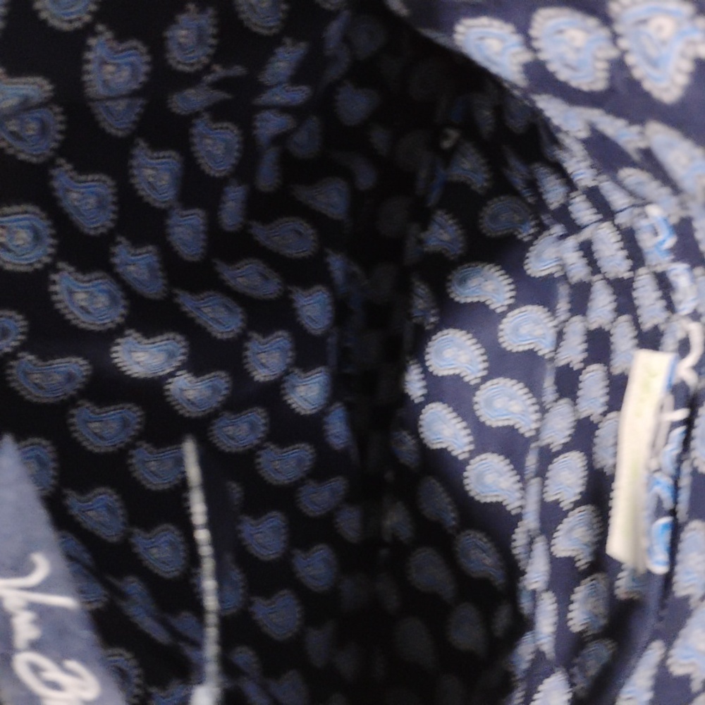 Vera Bradley Blue Bandana Hipster Crossbody Bag - Picture 5 of 8